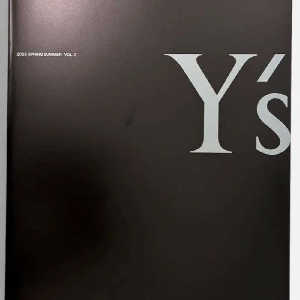 Y’s Yohji Yamamoto 2026 Spring Summer look book catalog collection